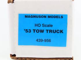 439-956 Magnuson Ho Scale Models Die-cast 53ft Tow Truck With Decals Built And Custom