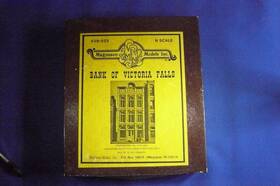 439-522 Magnuson Models N Scale Inch Bank Of Victoria Falls Used 439-522 Magnuson Models N Scale Inch Bank Of Victoria Falls Used