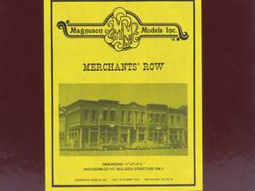 439-534 Magnuson Models Ho 1/87 Scale Kit Merchants Row