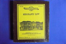439-535 Magnuson Models Inc. N Scale Kit Merchants Row 439-535. Open Box