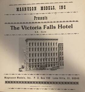 M505 Magnuson Models Inc. Ho Scale - The Victory Falls Hotel Cl M505 Magnuson Models Inc. Ho Scale - The Victory Falls Hotel Cl