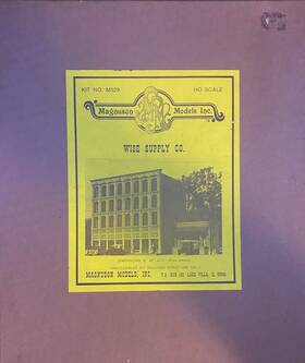 M529 Magnuson Models Inc. Ho Scale - Wise Supply Company Cl M529 Magnuson Models Inc. Ho Scale - Wise Supply Company Cl
