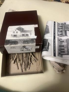Ms-001 Mainline And Siding Eating House Craftsman Building Kit Ho Scale