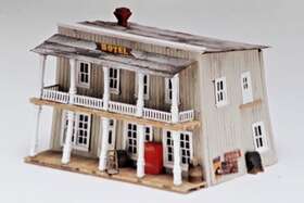 N-2511 Mainline N Scale And Siding 2511 Hotel Wood Kit- No Instructions Ng-42