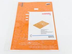 02415 Marklin Ho 1/87 Scale Track Planning Stencil