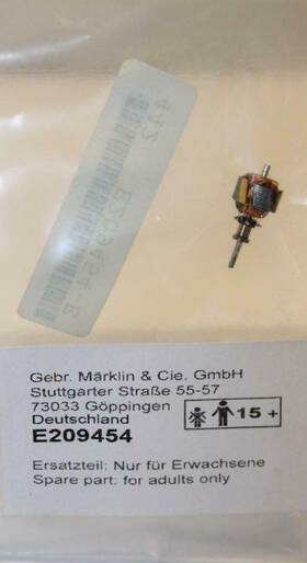 E209454 Marklin Z Scale 5 Pole Motor