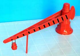 Cb26 Marx Red Train Crossing Gate - O Gauge Manual