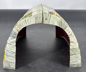L0016 Marx Two Tin Litho Model Railroad Rr O Scale Train Tunnel Brilliant Color L0016 Marx Two Tin Litho Model Railroad Rr O Scale Train Tunnel Brilliant Color