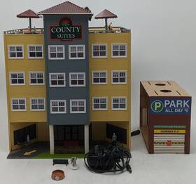 279-5142 Menards Ho Scale Country Suites Hotel And Parking Ex