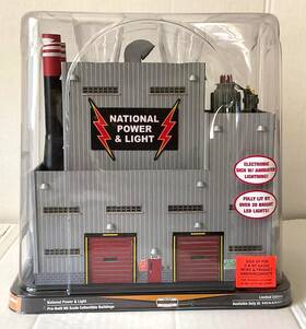 2795021 Menards Ho Scale Train Building National Power And Light Includes New Supply