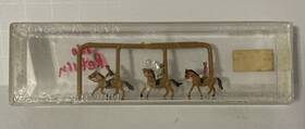N-1006 Merten N Scale Jockeys 3 Figures On Horses # 1006 N-1006 Merten N Scale Jockeys 3 Figures On Horses # 1006