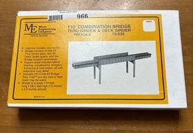 75-530 Micro Engineering Ho Combination Bridges Deck And Thru Girder 110ft Span 75-530 Micro Engineering Ho Combination Bridges Deck And Thru Girder 110ft Span