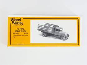 96-103 Micro Engineering Ho 1/87 Scale Wheel Works Kit #96-103 Ft32 Ford Stake Truck