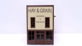Me-600 Micro Engineering Ho Hay Grain Groceries Provisions Store Train Building
