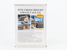 201501 Micro-scale Models Ho Kit #msm Pine Creek Freight And Salvage Co 201501 Micro-scale Models Ho Kit #msm Pine Creek Freight And Salvage Co