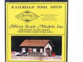 Mskd-101 Micro-scale Models Ho Craftsmen Kit #mskd-101 Railroad Tool Shed