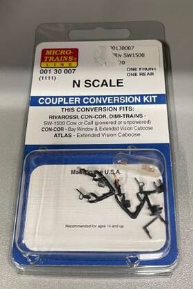 00130007 Micro-trains Microtrains N Locomotive Coupler Conversion Kit