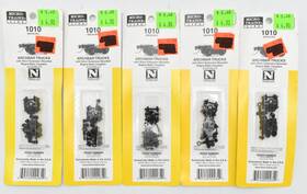 00302001 Micro-trains Trails N-scale Archbar Trucks Short Extension 1010 - 5 Pair Nib