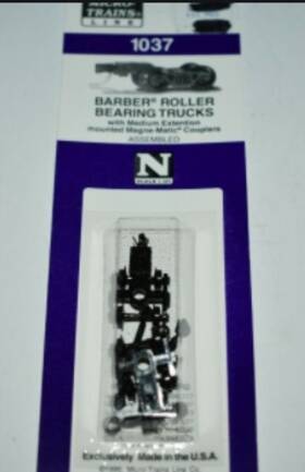 00302042 Micro-trains N Barber Roller Bearing Trucks