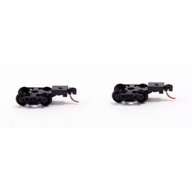 00302043 Micro-trains N Barber Roller-bearing Trucks With Medium Ext Couplers 00302043 Micro-trains N Barber Roller-bearing Trucks With Medium Ext Couplers