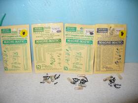 1133 Micro-trains 1128/2000/1133 #1128 N-scale Mt-7 Couplers With Adaptors Assorted Coupler Parts