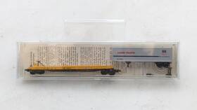 45000020 Micro-trains N Union Pacific 40ft Fruehauf Van Trailer #202491 Ex/box