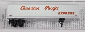 45100240 Micro-trains N Canadian Pacific Express 45ft Van Trailer #712x Ln/box