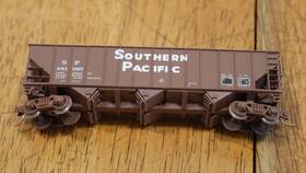 481087 Micro-trains N Scale Mtl Southern Pacific 3 Bay Hopper