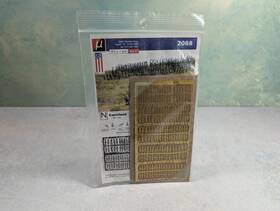 2088 Micronart Used N Scale Etched Metal Cornfield/corn Stalks Read Description