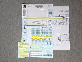 Microscale 710208800318 Decals Ho Delaware And Hudson Diesels Cabooses 87-31 Partial Sheet Microscale 710208800318 Decals Ho Delaware And Hudson Diesels Cabooses 87-31 Partial Sheet