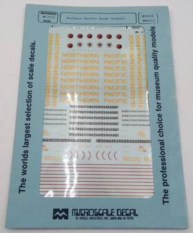 87-0132 Microscale Northern Pacific Hoods Gothic