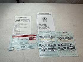 87-764 Microscale Texas&pacific Hood Units And 87-90 Burlington F Unit Cabs Decals 87-764 Microscale Texas&pacific Hood Units And 87-90 Burlington F Unit Cabs Decals
