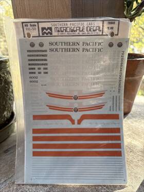 Rh-50 Microscale Ho Scale Decals Southern Pacific Cab Units