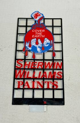 9981 Miller Engineering Ho Scale Sherwin Williams Paints Animated Sign Billboard Only