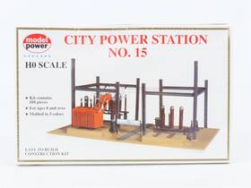 Model Power 037135004160 Ho Scale 416 City Station No. 15 Kit - Sealed