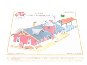 Model Power 037135004276 Ho 1/87 Scale Kit #427 Station And Freight Shed - Sealed Model Power 037135004276 Ho 1/87 Scale Kit #427 Station And Freight Shed - Sealed