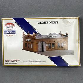 Model Power 037135004771 477 Ho Scale Globe News Building Kit Model Power 037135004771 477 Ho Scale Globe News Building Kit