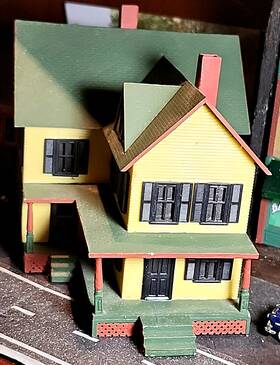 Display-2 Model Power 037135004870 487 Ho 1/87 Grandmas House Building Built/layout Story