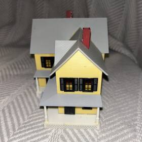 Model Power 037135004900 Vtg Grandmas House Kit - Ho No. 487 Model Power 037135004900 Vtg Grandmas House Kit - Ho No. 487
