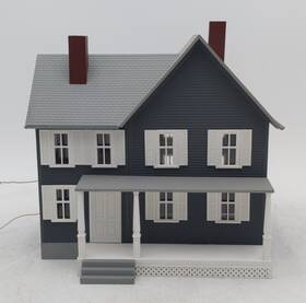Model Power 037135005891 589 Ho Scale Built-up Simpsons House Ex