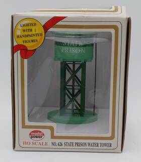 Model Power 037135006263 626 Ho Scale State Prison Water Tower Ln/box