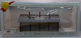 Model Power 037135007710 771 Ho Scale Built-up American Foundry Company With 2 Figures Ln/box