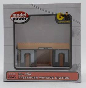 Model Power 037135007949 794 Ho Passenger Wayside Station Built Up Ex/box