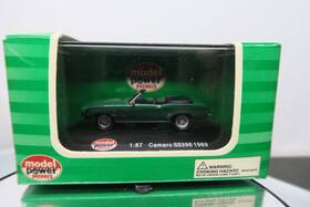 Model Power 037135192515 1/87 Ho Scale 1969 Chevrolet Camaro Ss Convertible Near Mint In Box