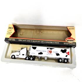 Model Power 037135230019 23001 Fresh Farms Dairy Tractor Refrigerato Trailer Ho