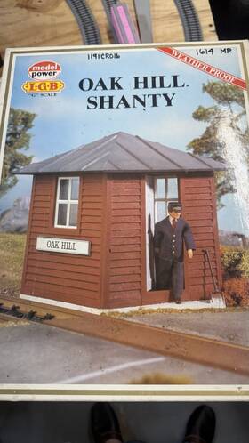1614-mp Model Power Oak Hill Shanty G Scale Building Kit
