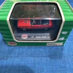 Ss396 Model Power 19253 1969 Chevy Camaro Red 1/87 Ho Scale