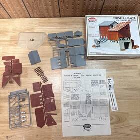 C54661 Model Power N Scale 1518 Stone And Gravel Unloading Station Kit