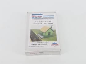 13013 Motrak Models N 1/160 Scale Laser-cut Kit Sheepscot/alna Depot - Sealed