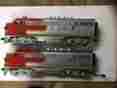Mt-2151lp Mth And Mt-2151 Bsanta Fe F3 Aba Ps-1 Excellent In Boxes